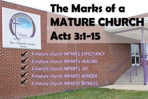 The Marks of a Mature Church